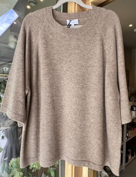 Davida Cashmere oversized raglan T-shirt 