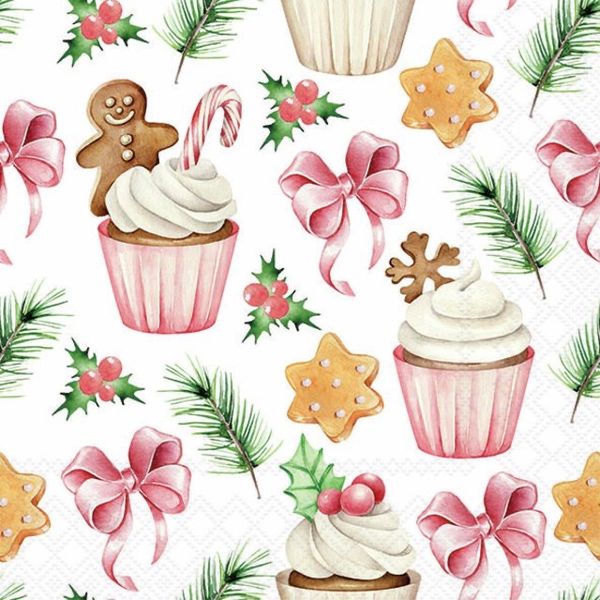 AMBIENTE | JULESERVIETTER CHRISTMAS SWEETS 