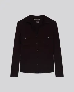 Hovedbilde MAJESTIC FILATURES | ANNA SHIRT AUBERGINE 