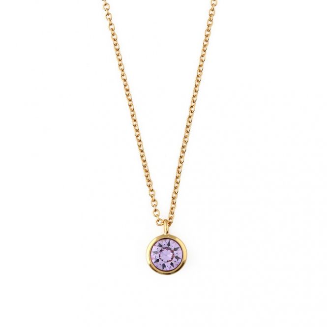 Hovedbilde Orelia Ditsy Swarovski Violet